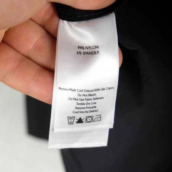 Eddie Bauer Travex Coat Mens 42 Large Black Button Up Casual City Chin Strap - Picture 8 of 9